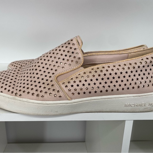 Michael Kors Pink Star Pattern Flats - Picture 6 of 10